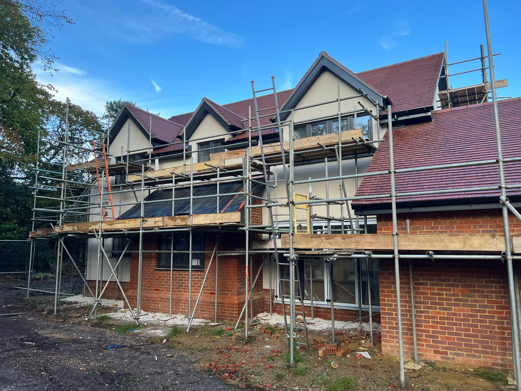 Rear garden elevation